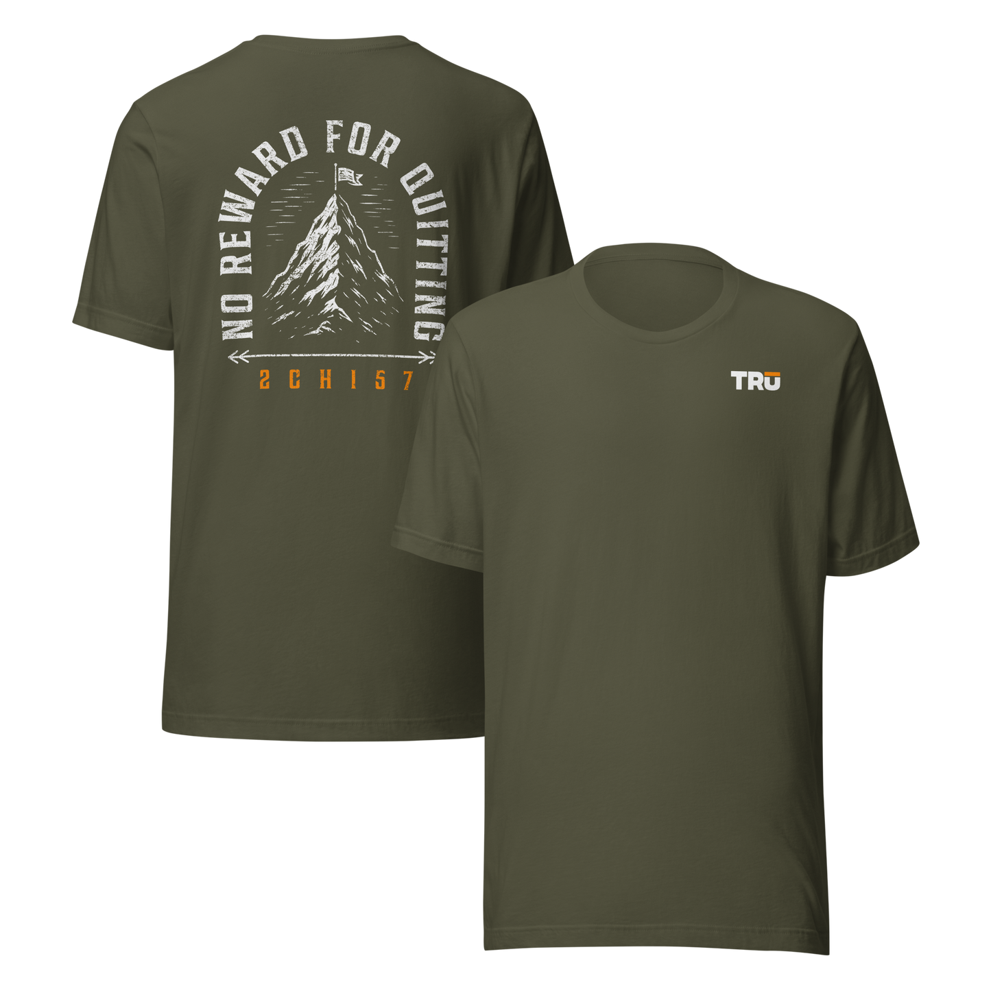 No Reward For Quitting Mountain Tee