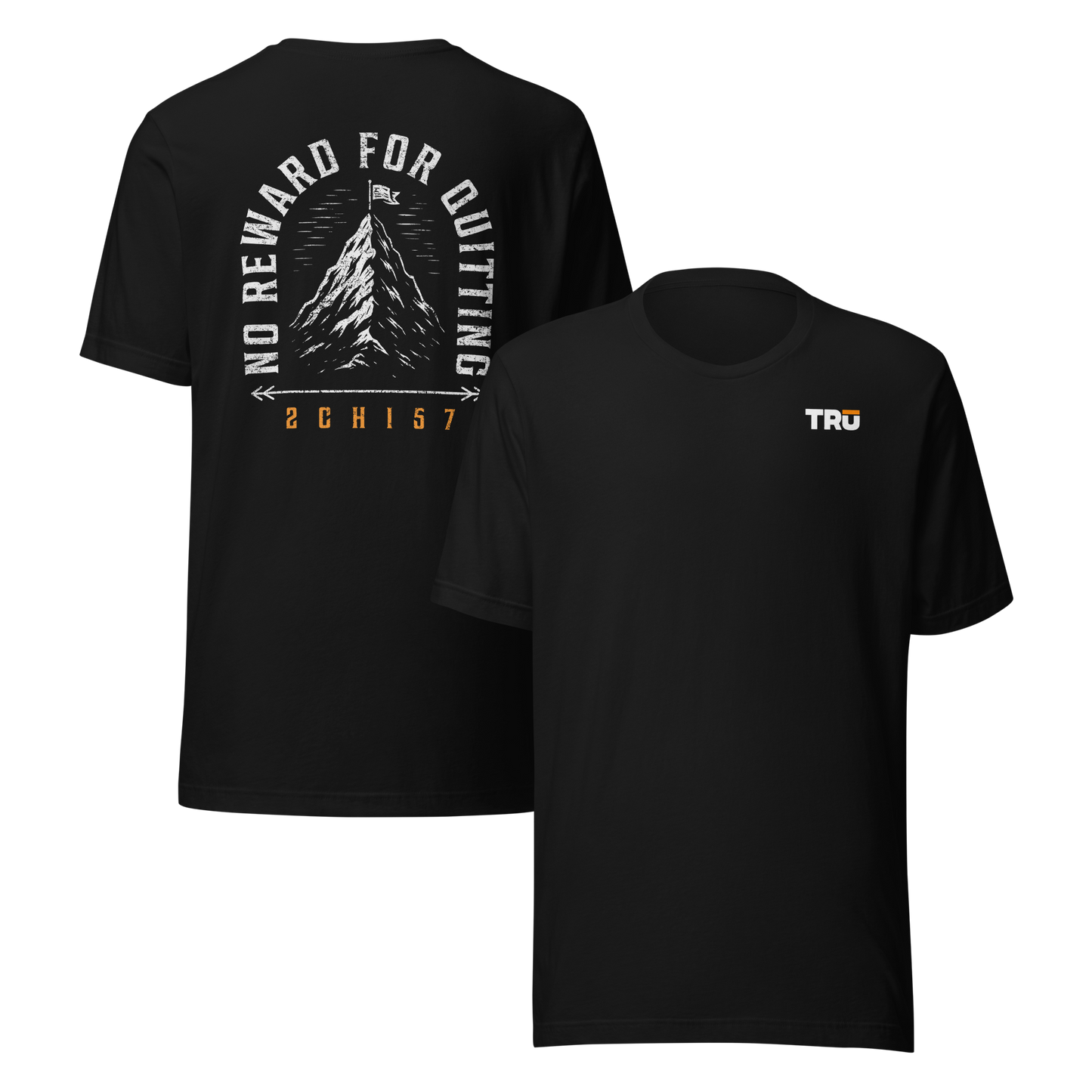 No Reward For Quitting Mountain Tee